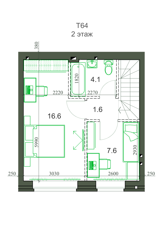 Проект Н5-Т64 (фото) № 3
