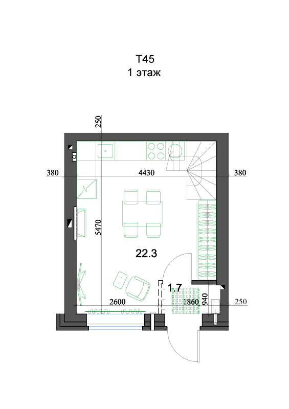 Проект Э5.7-Т48 (фото) № 2