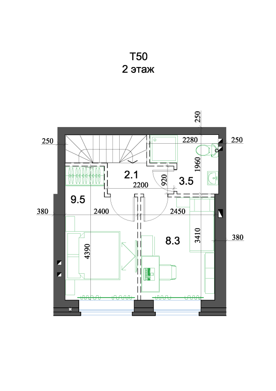 Проект Э5.7-Т54 (фото) № 3