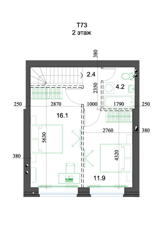 Проект Э5.8-Т77 (фото) № 3