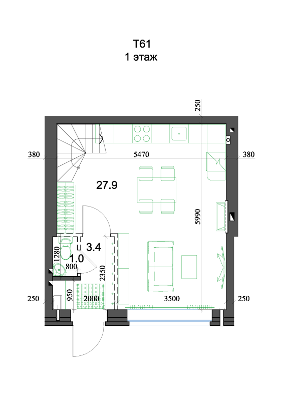 Проект Э5.8-Т66 (фото) № 2