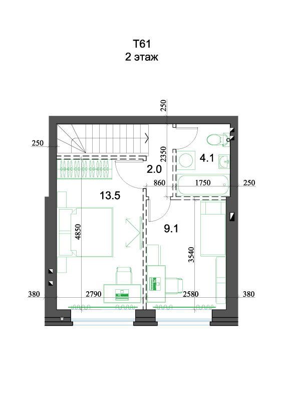 Проект Э5.8-Т66 (фото) № 3