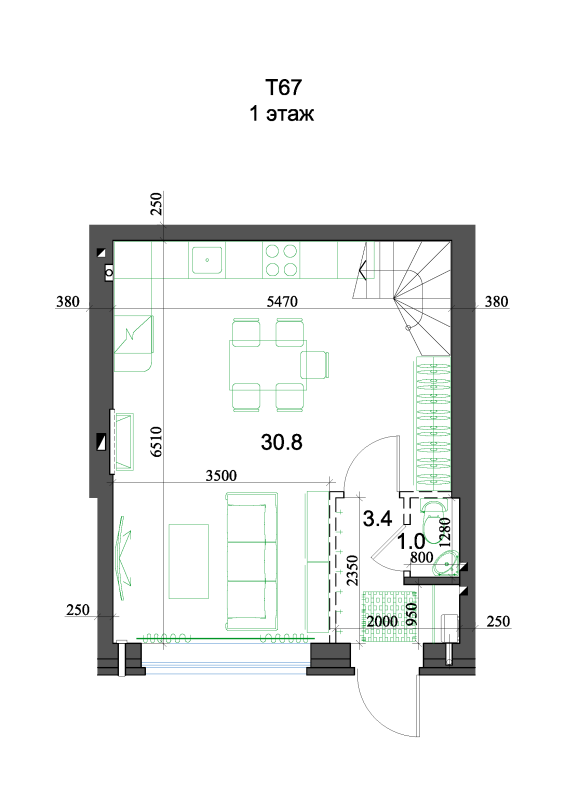 Проект Э5.8-Т72 (фото) № 2